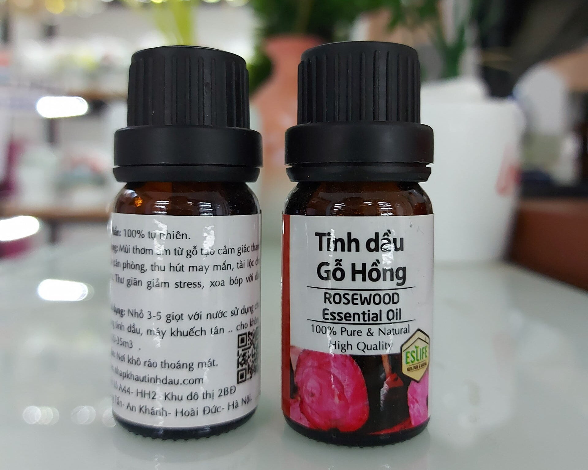 Dung tích 10ML- Tinh dầu gỗ hồng nguyên chất  Rosewood Essential Oil